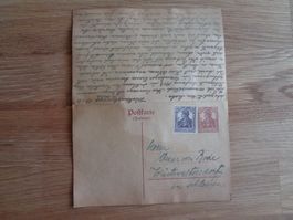 Postkarten Briefmarken Bautzen / Sachsen Deutschland 1921