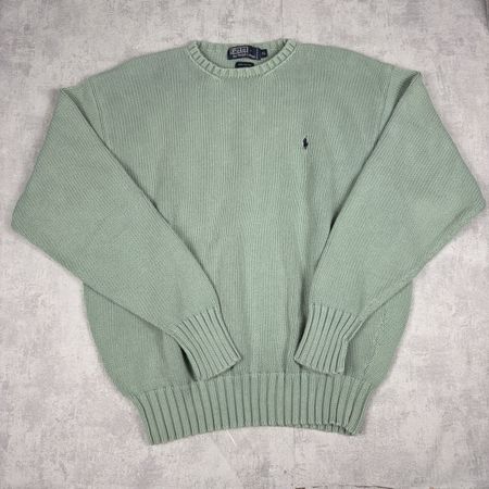 Pull en maille / sweat-shirt Polo Ralph Lauren vert clair XL