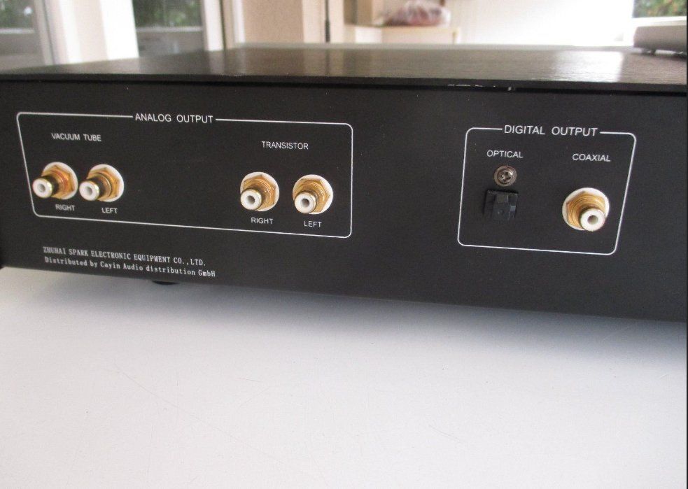 Cayin Lettore multimediale & Streamer: Cayin CD-Player CD600 mit Röhrenausgang – Usato da Meggen venduto da Ale72xa 1