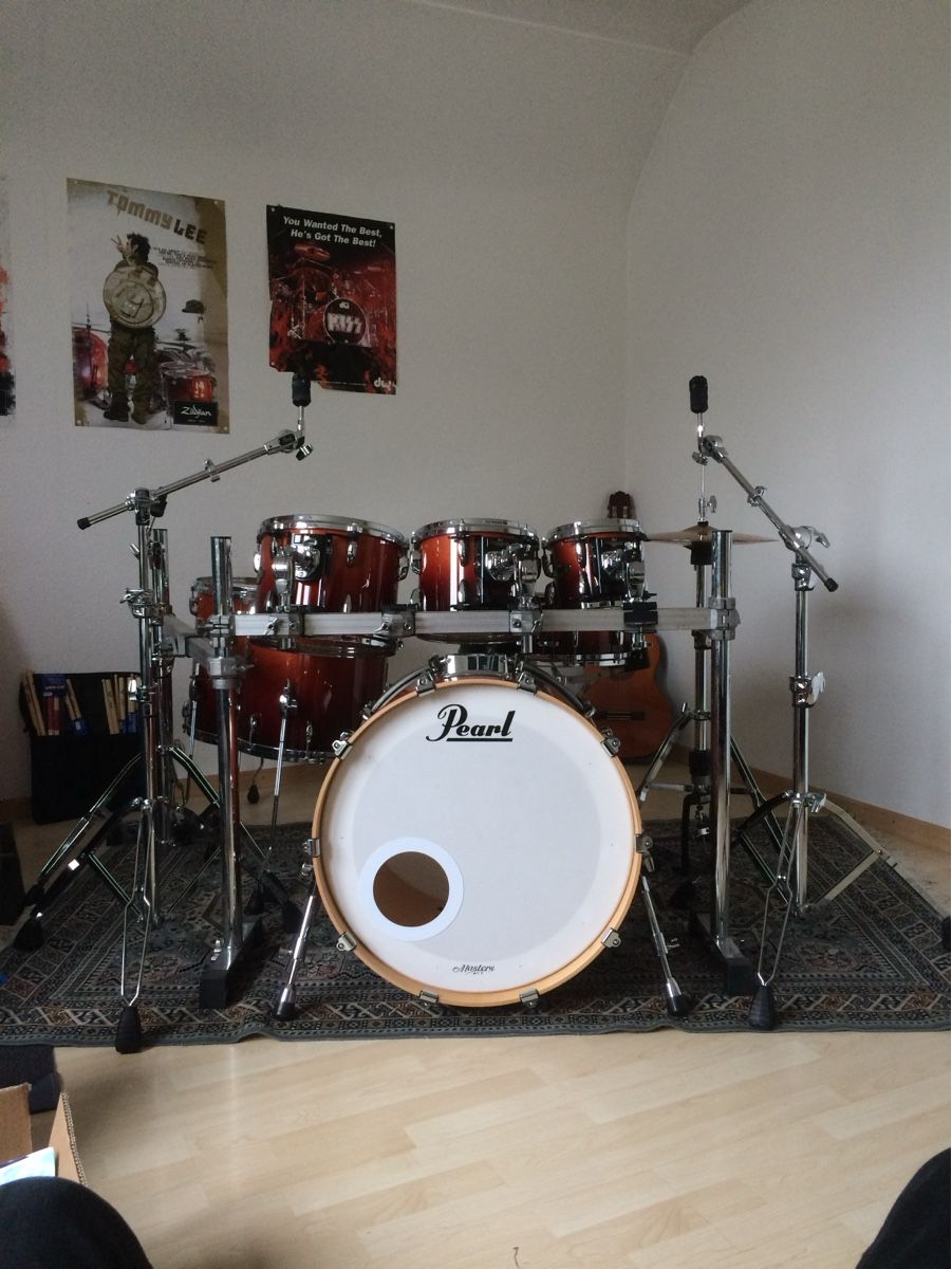 Strumenti musicali: Pearl Masters Custom – Usato da Riedholz venduto da swissdrummusic 3