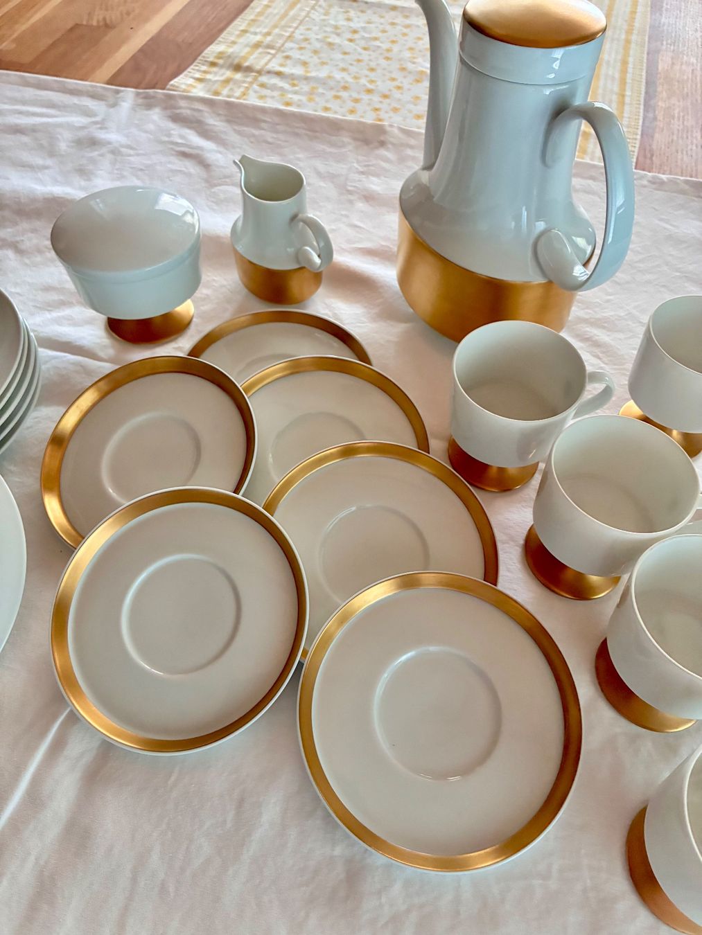 Rosenthal Services de table: Rosenthal Studio Linie, Mocca Service vergoldet – D'occasion à Steinach par cgo_29jv 2