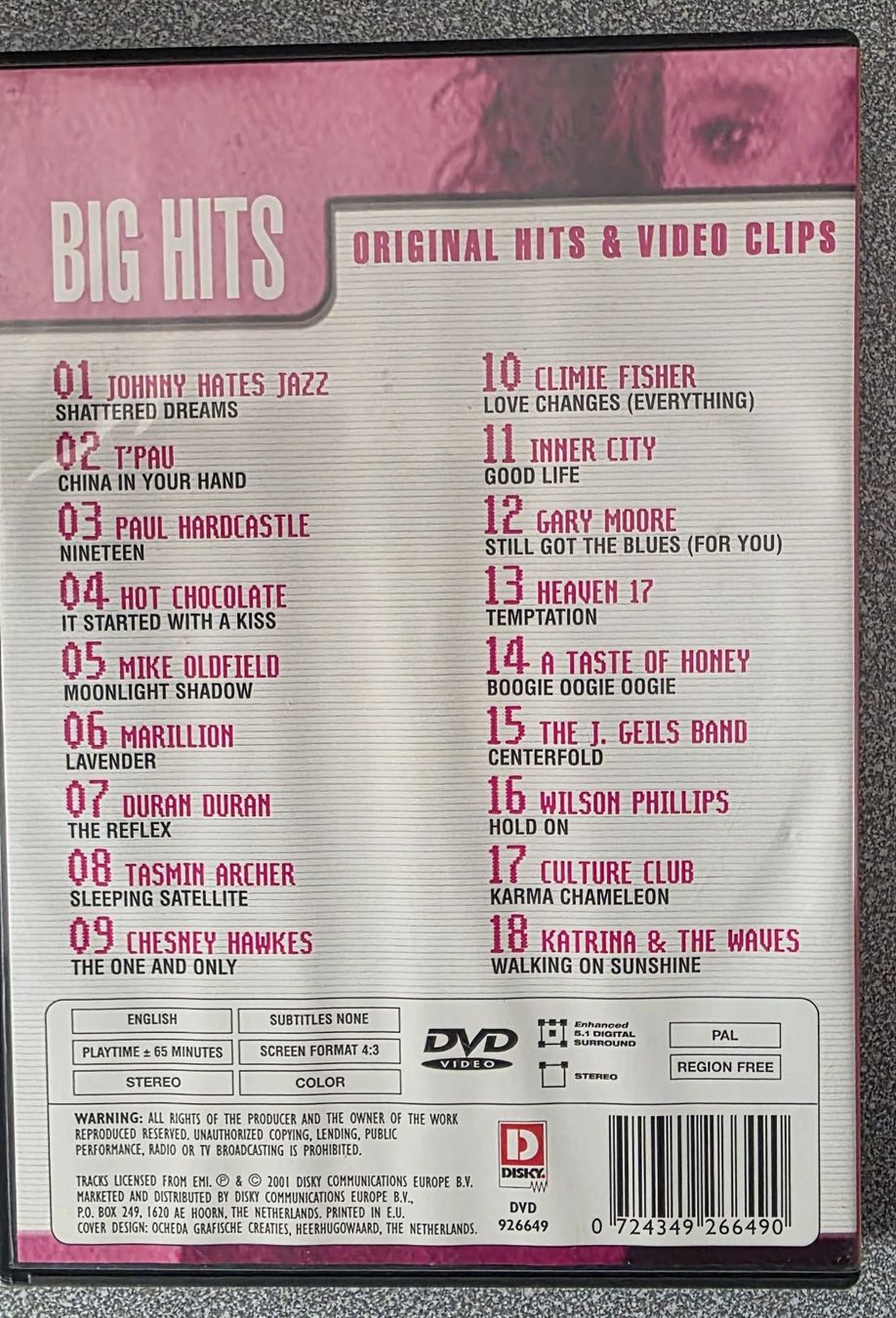 Alle DVDs: DVD Big Hits – Gebraucht aus Oetwil am See von fineli2 1