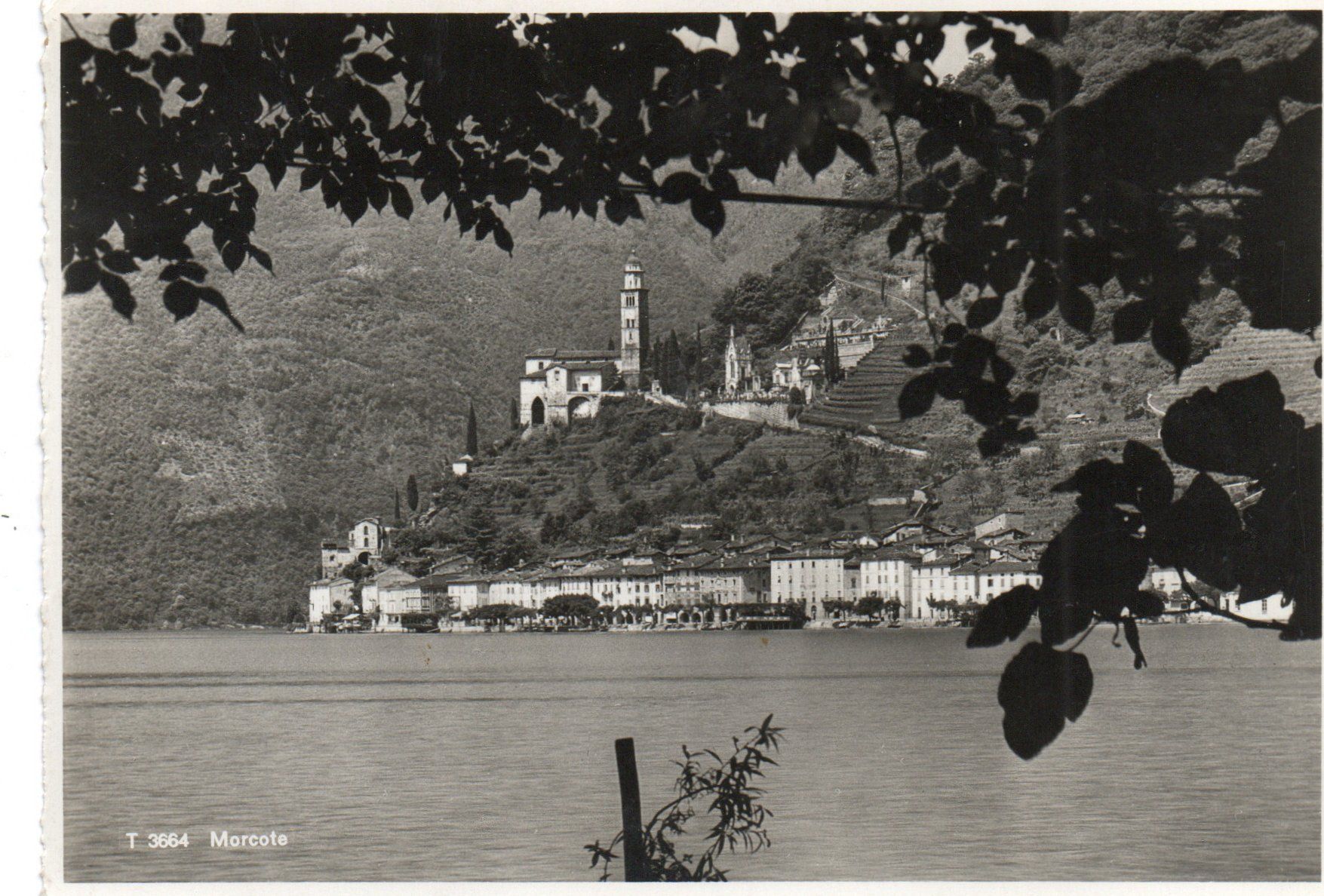 Cartoline postali: Morcote – Usato da Melano venduto da pisonsdro