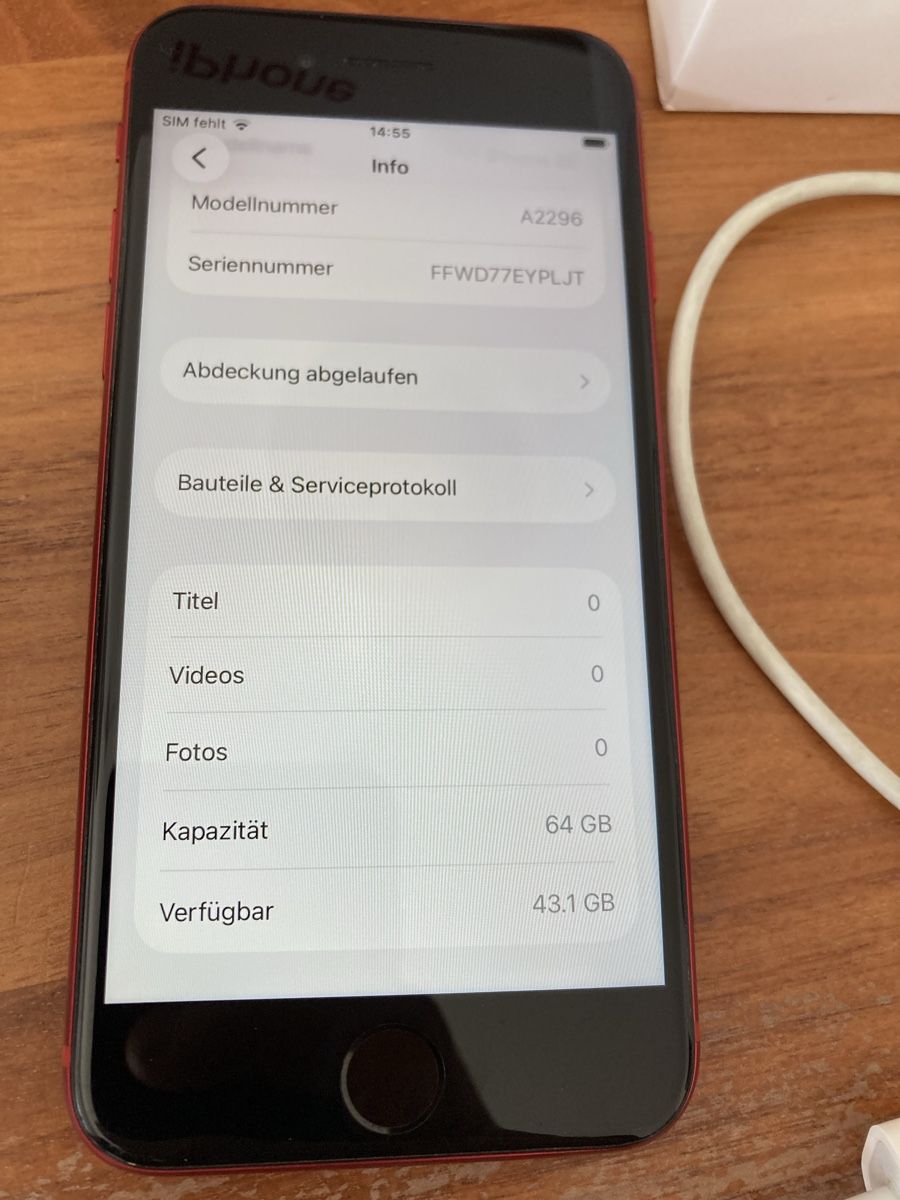 Apple Telefoni cellulari / Smartphones: Apple iPhone SE 2020 (2. Gen.) 64GB Rot – Usato da Rüegsauschachen venduto da maetsch 3