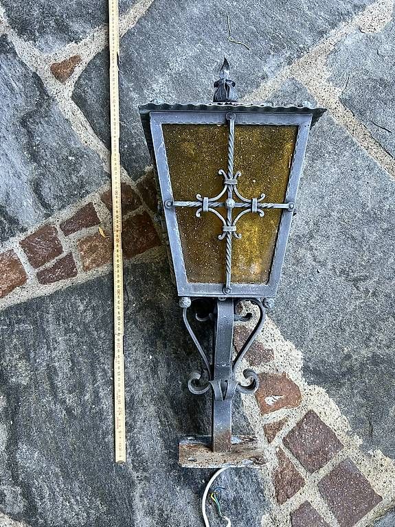 Lampen: Schmiedeisene Aussenlampen  – Gebraucht aus Oberwangen TG von Jeanne4 2