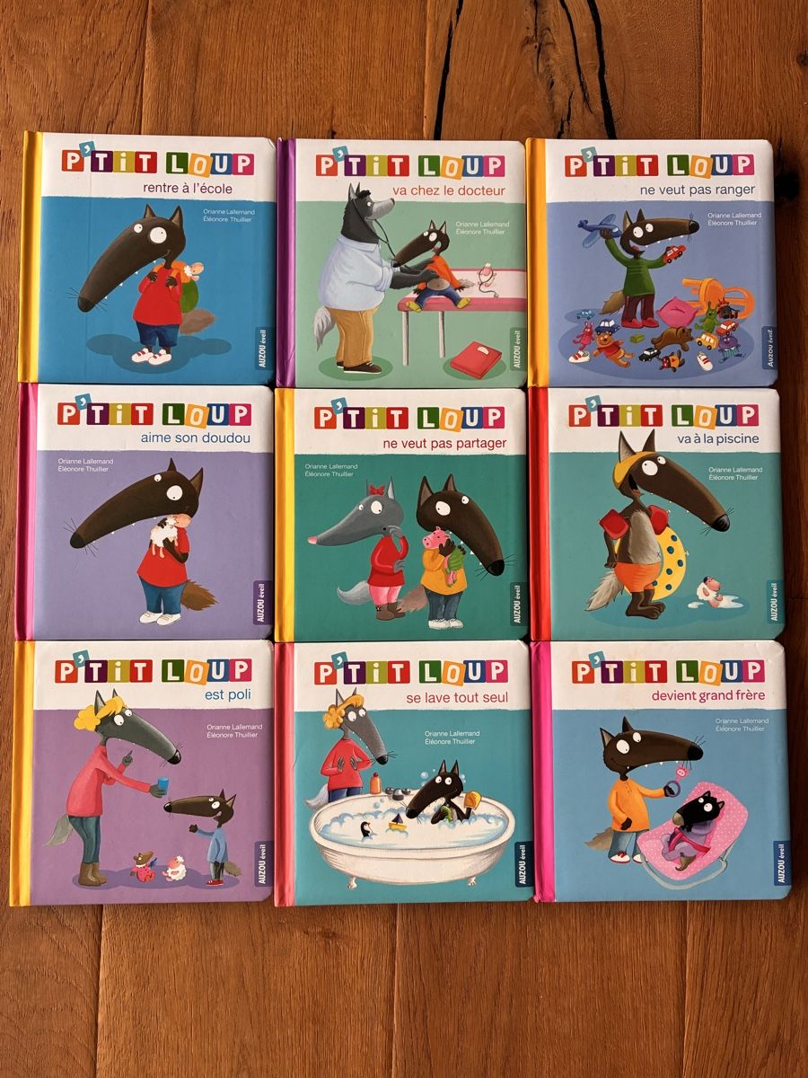 Libri: 9 livres Ptit Loup – Usato da Charmey (Gruyère) venduto da Guana_marge