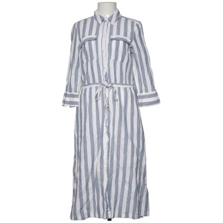 OPUS striped dress size 36 60% linen