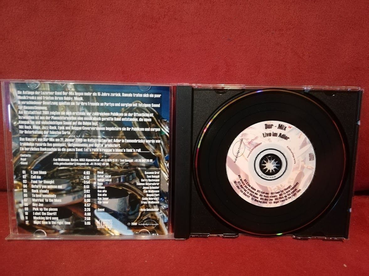 CDs: Dur - Mix Live im Adler RARE CDR – Gebraucht aus Zofingen von noise123 2