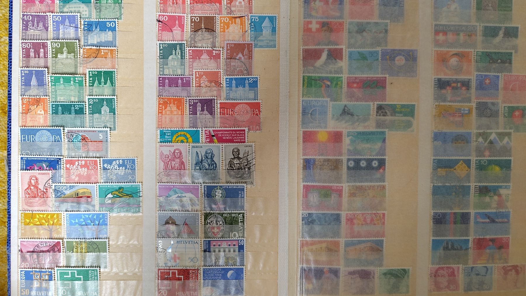 Album: RIESIGE BRIEFMARKEN-SAMMLUNG CH! 1900-er bis 2000-er – Usato da Bolligen venduto da PhilHan 3