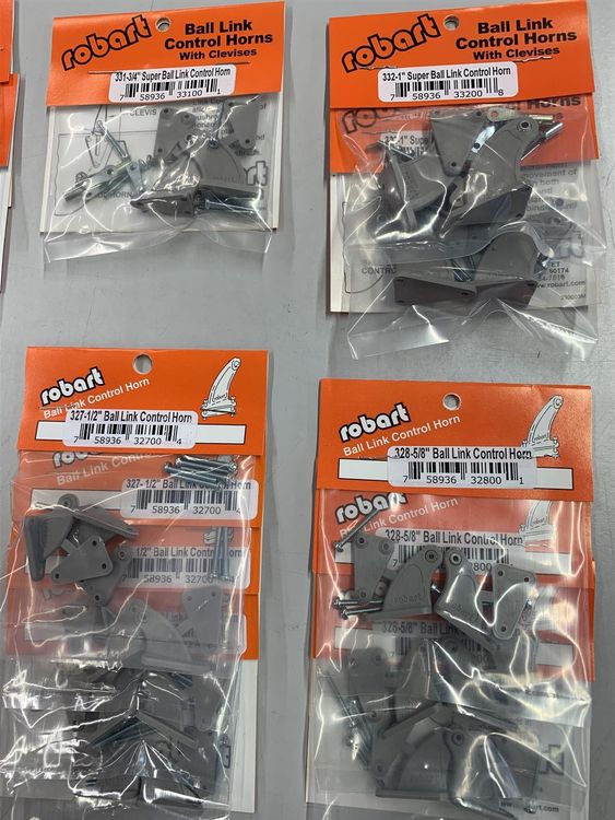 Ruderhorn Set Transparent - 5 Paar Gebogene Form Für RC Modelle