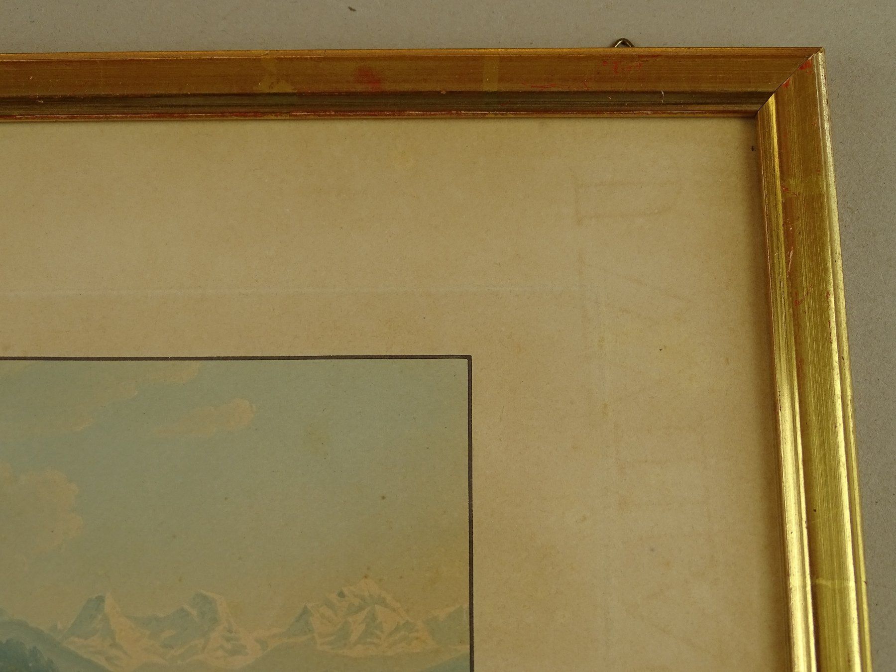 Stiche: THUN ALTKOLORIERTE AQUATINTA UM 1840 – Gebraucht aus Grüningen von Kartensammler 5