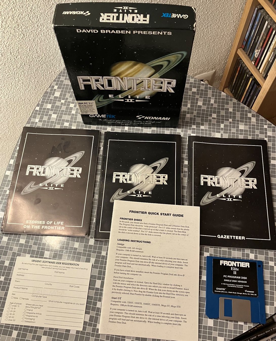 Giochi: Frontier Elite II - Big Box - PC (1993, englisch) – Usato da Winkel venduto da Asdas87 3