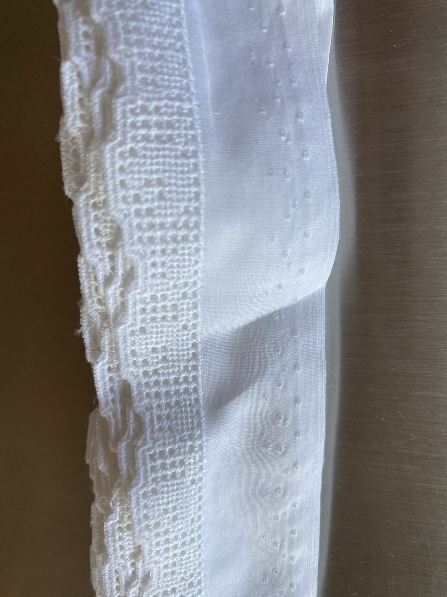 Nastri decorativi: Spitzenband Baumwolle weiss – Nuovo e nell'imballaggio originale da Rabius venduto da bri_ca76 3