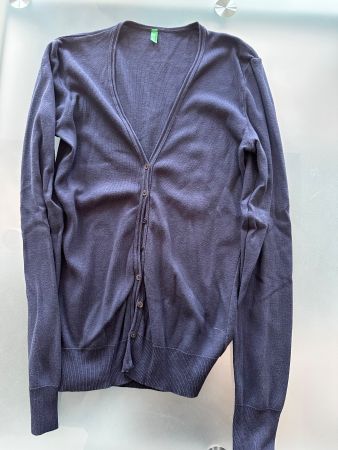 Gilet bleu marine taille S bon état