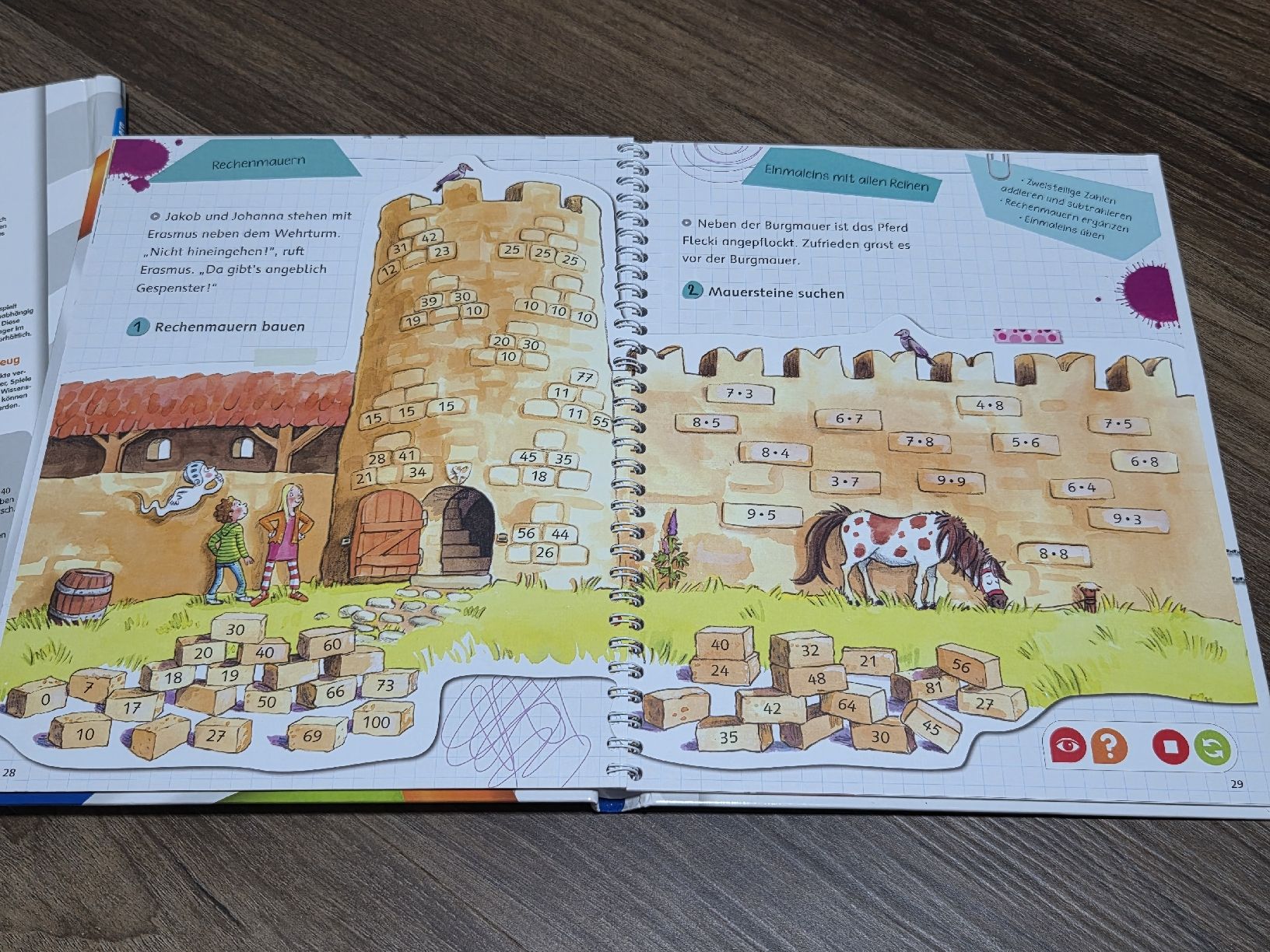 Libri: tiptoi Bücher Deutsch 2. Klasse/ Mathe 2. Klasse – Usato da Altishofen venduto da tammy05 7