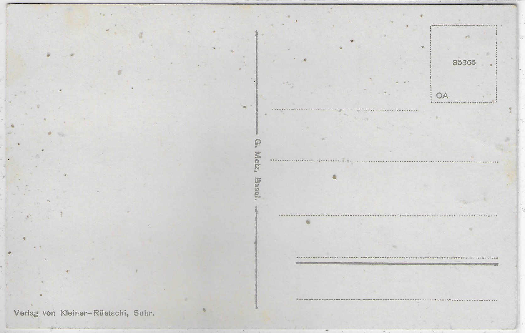 Ansichtskarten: Suhr - Kirche - Litho – Gebraucht aus Ettingen von Kartenplanet 1