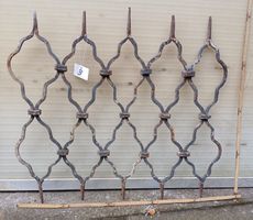 Schmiedeeisen Fenster Gitter, antik  (Nr.3)