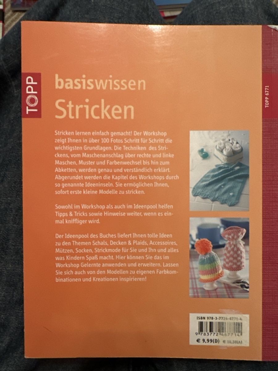 Libri: BASISWISSEN Stricken Das grosse Einsteigerbuch mit Modellen – Nuovo (secondo la descrizione) da Bern venduto da Ibizaflow 1