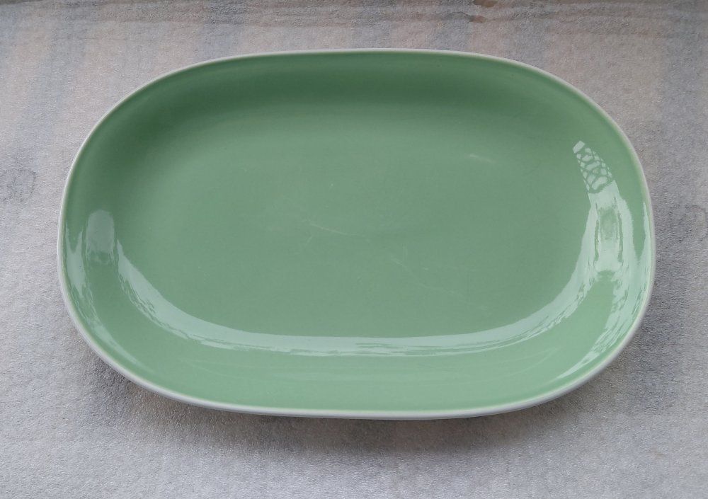 Rössler Piatti di portata: Rössler Grüner Platte 32 cm -V12 – Usato da Morges venduto da vimajes12