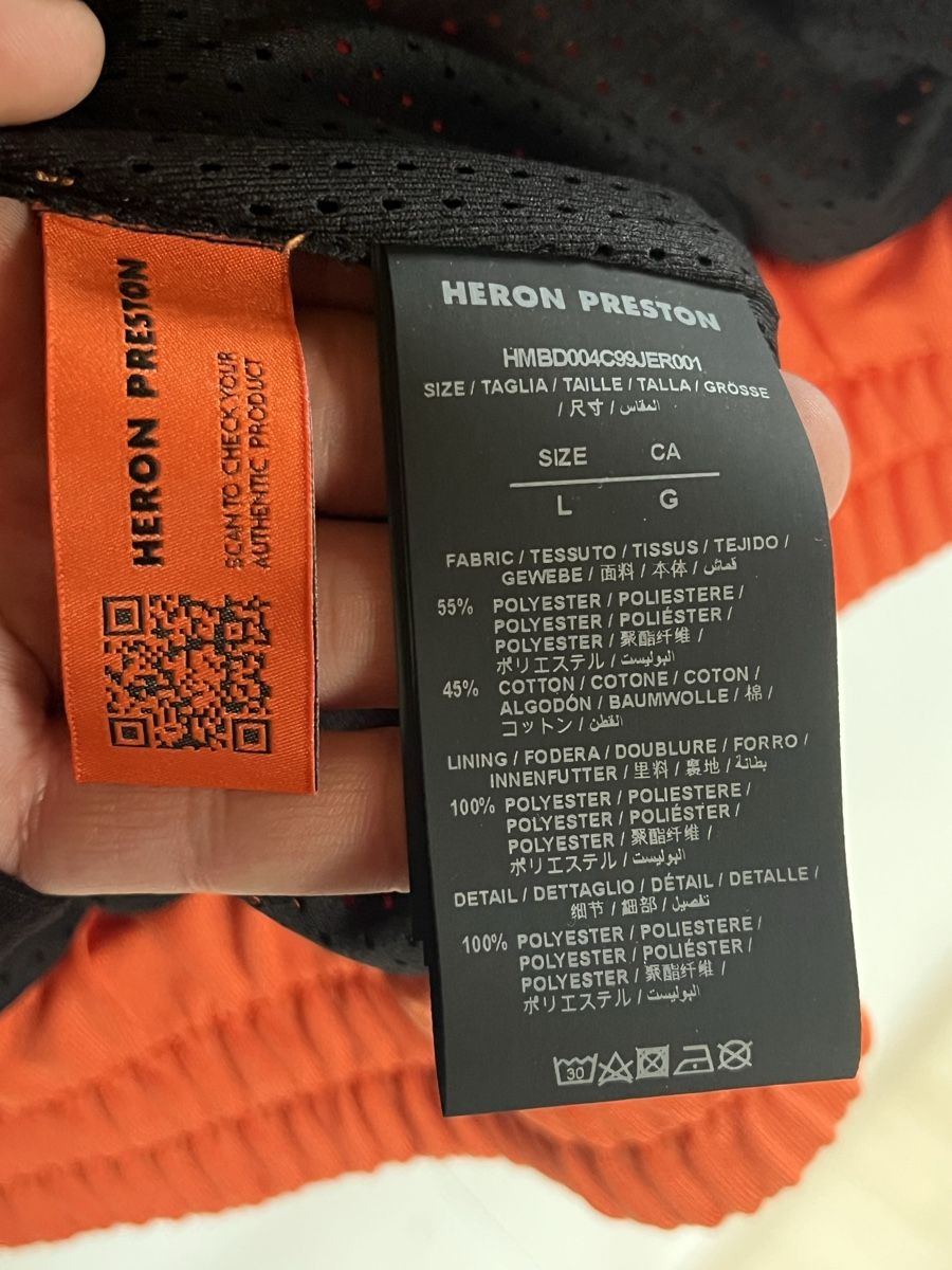 Jacken: Heron Preston Trainerjacke Orange L – Gebraucht aus Bern von BestBrandSeller89 2