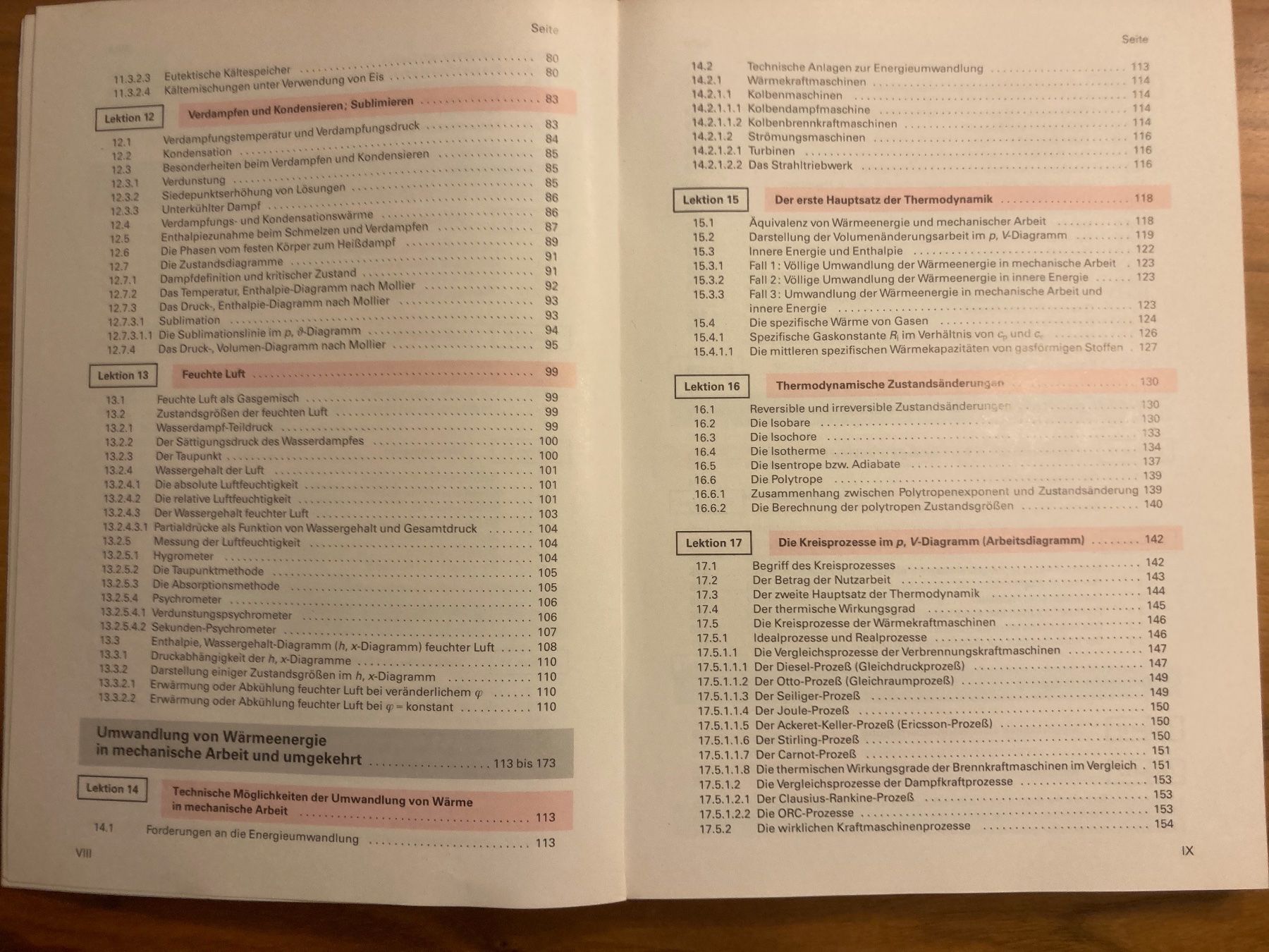 Libri: Fachbuch Wärmelehre Techn Physik Studium berufl Fortbildung – Nuovo (secondo la descrizione) da Thun venduto da HIERoderDA 5