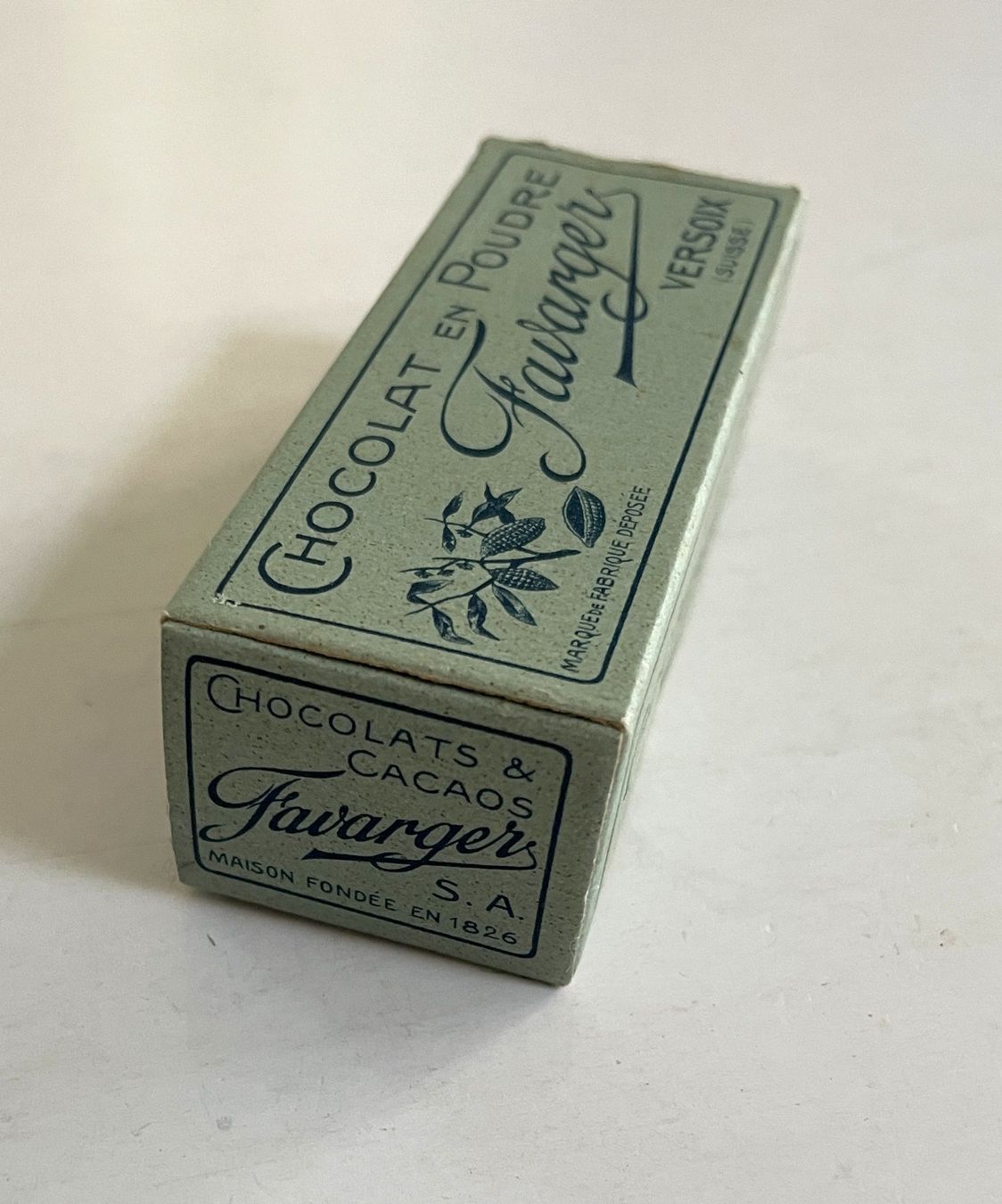 Arts picturaux & lithographies: Favarger Chocolat - Alte Verpackung – D'occasion à Savagnier par Ne2065 2