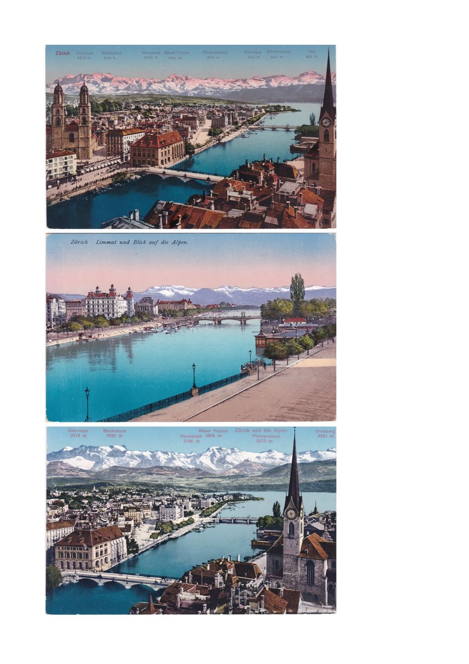 Cartoline postali: Konvolut Zürich – Usato da Baar venduto da dokuba