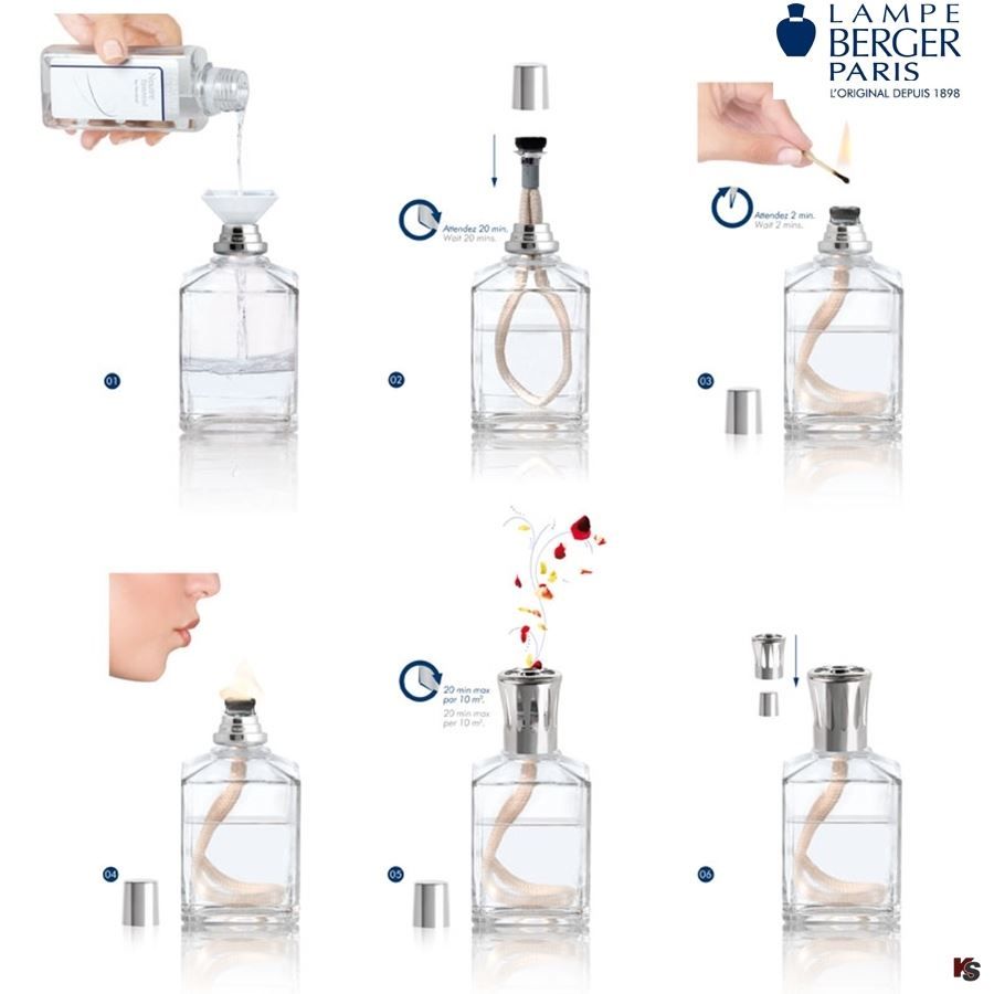 Diffusori di oli essenziali: Lampe Berger Geschenkset Etincelle Grau – Nuovo e nell'imballaggio originale da Wettingen venduto da Swala 2