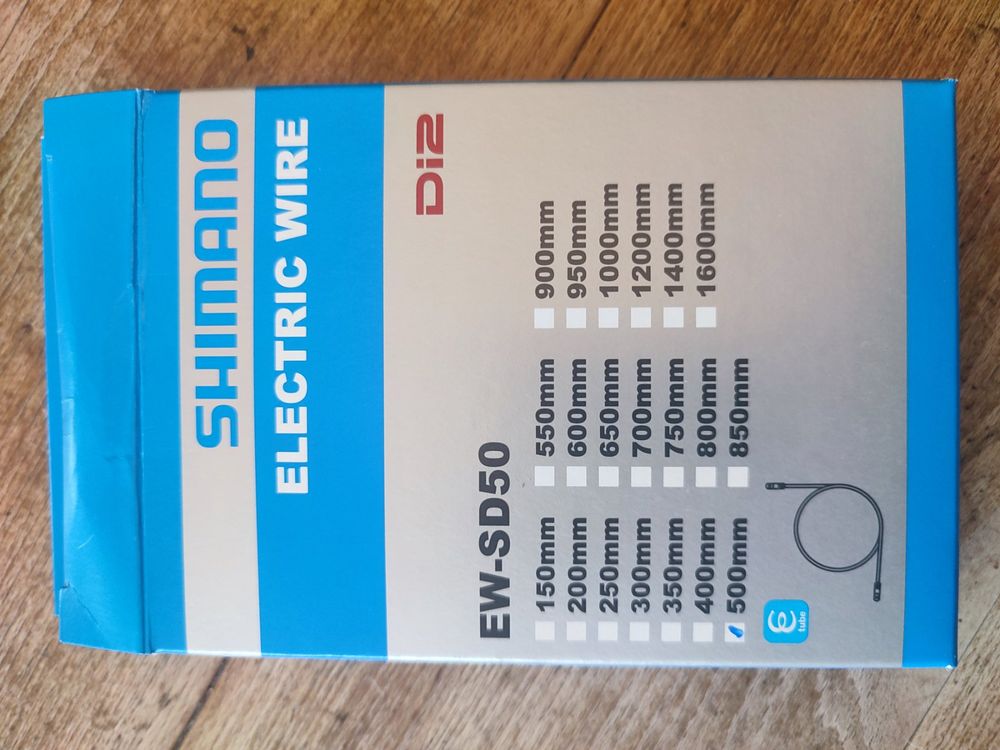 Shimano Di2 EW-SD50 power cable 500 mm. (Neu und originalverpackt) in ...