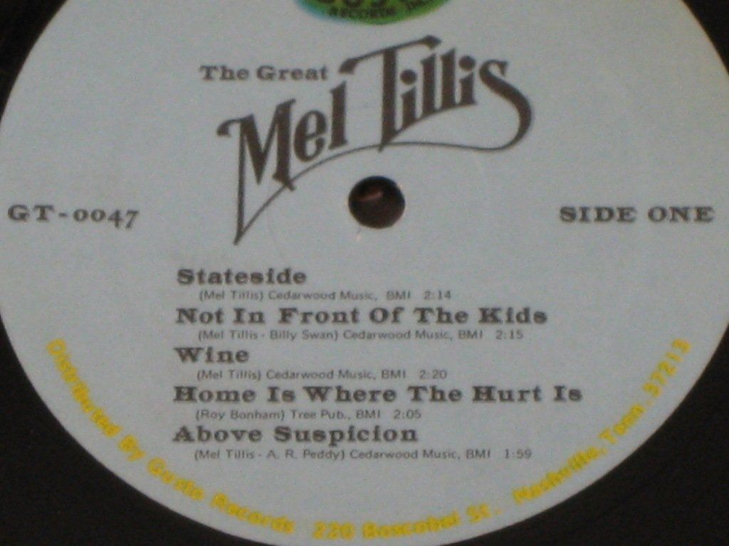 Vinyles: LP - MEL TILLIS – D'occasion à Steckborn par Quo7 1