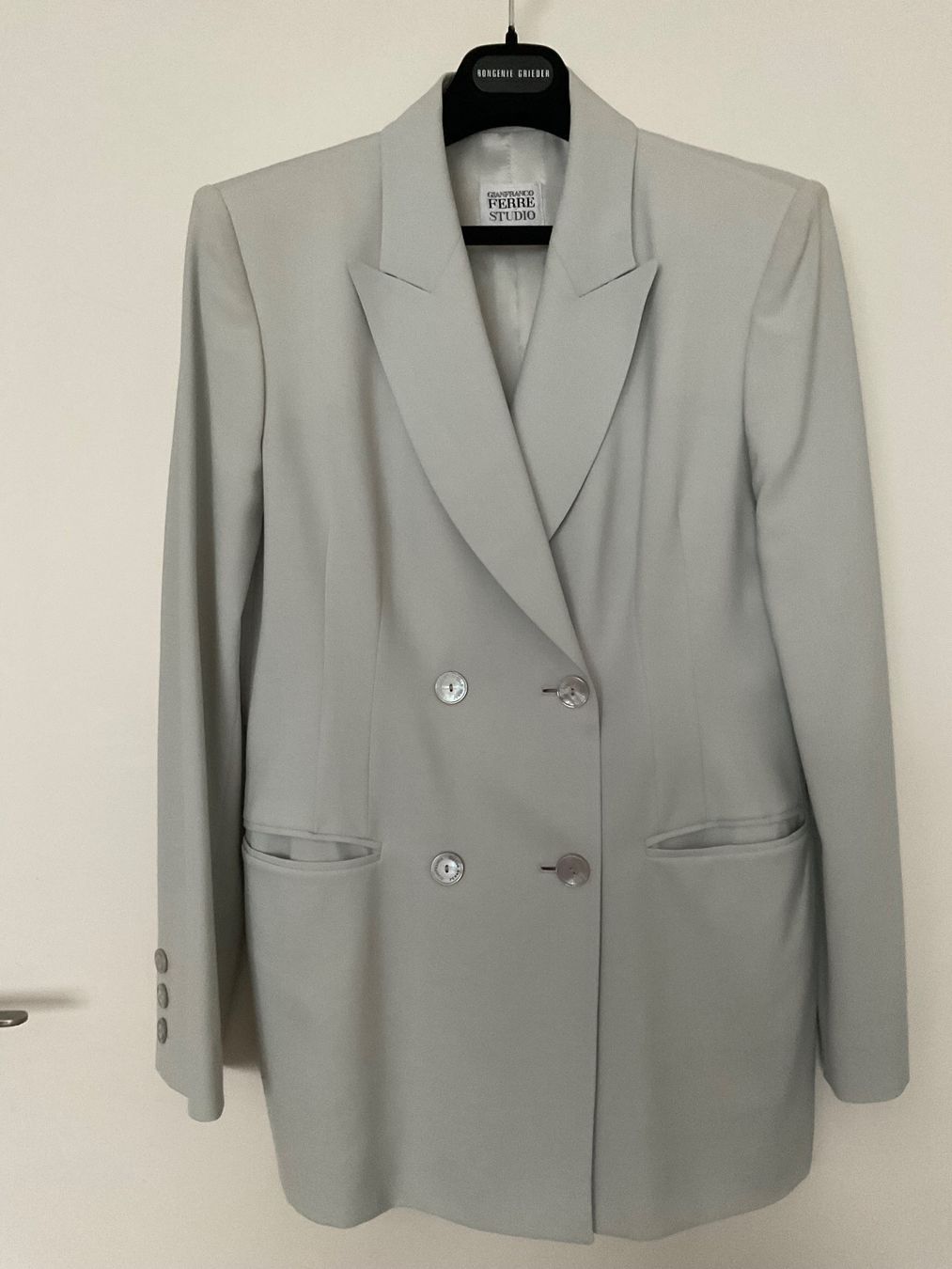 Gianfranco Ferre Giacche: Gianfranco FERRE STUDIO Blazer Gr 38, it 44 Pastellfarbe – Nuovo (secondo la descrizione) da Urdorf venduto da alda02