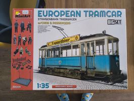 MiniArt Strassenbahn Triebwagen 38009 Massstab 1:35 neu