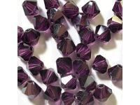 Perlen Swarovski, 4mm, Amethyst Satin