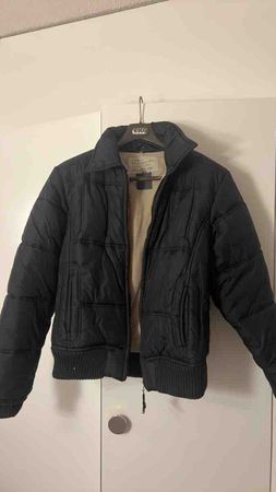 Damen Steppjacke schwarz gefüttert