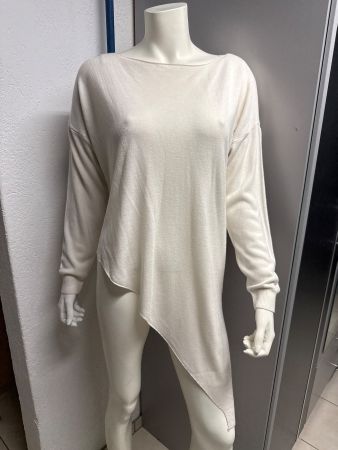 BLUSE gr S mit MODAL 55%. Made in ITALY
