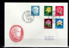 CH FDC Pro Juventute Satz 1969