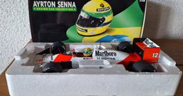 McLaren MP 4/4  Ayrton Senna F1 World Champion 1988  1:18