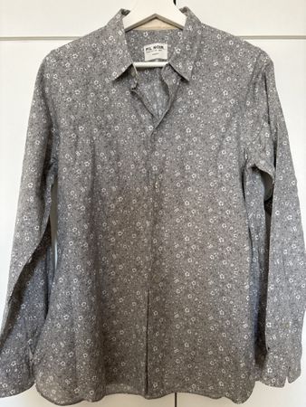Fil Noir Hemd grau  Gr.38