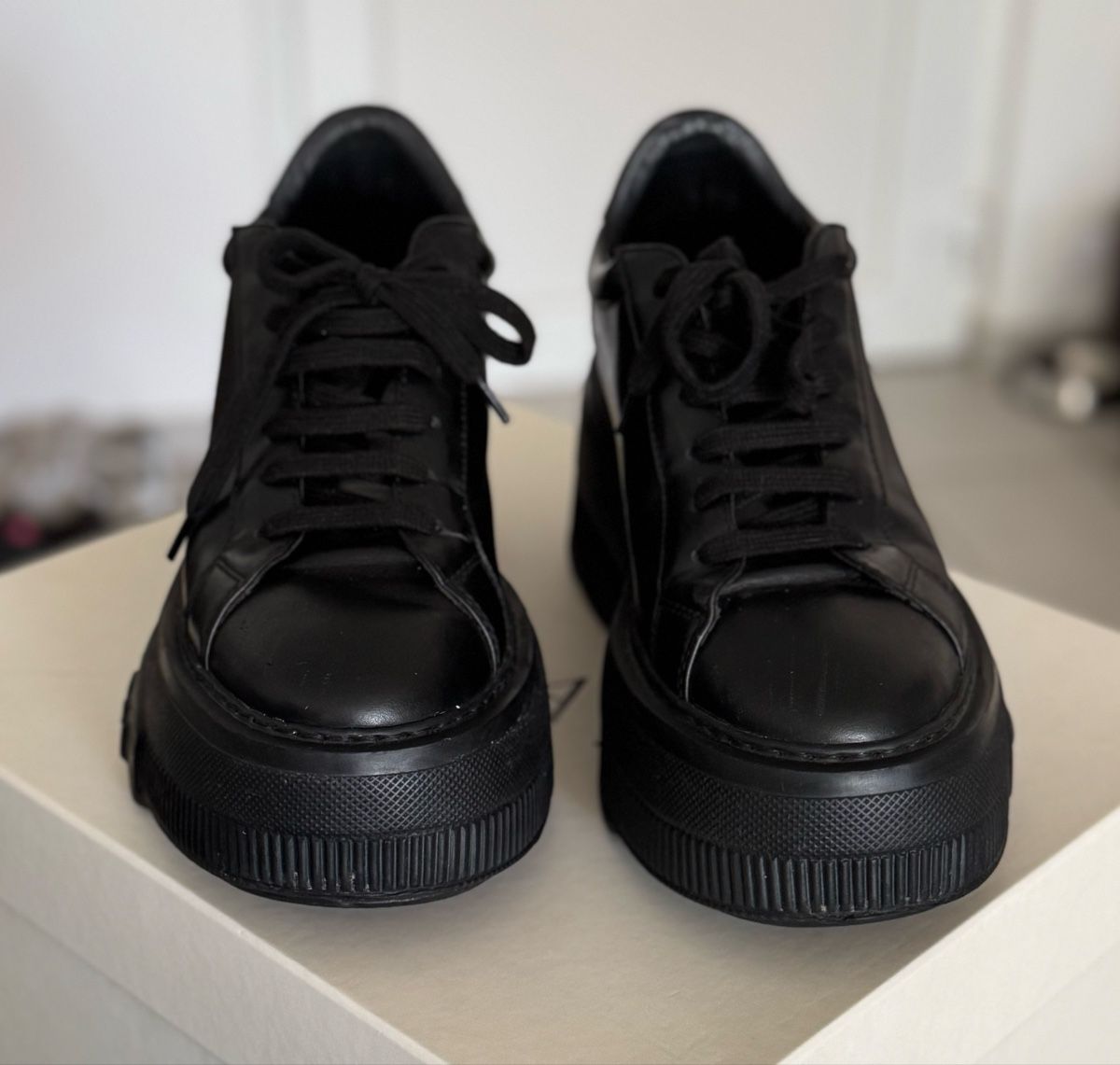 Casadei Scarpe da donna: Casadei Nexus Leather Sneakers – Usato da Montagnola venduto da HOCH-INC 1