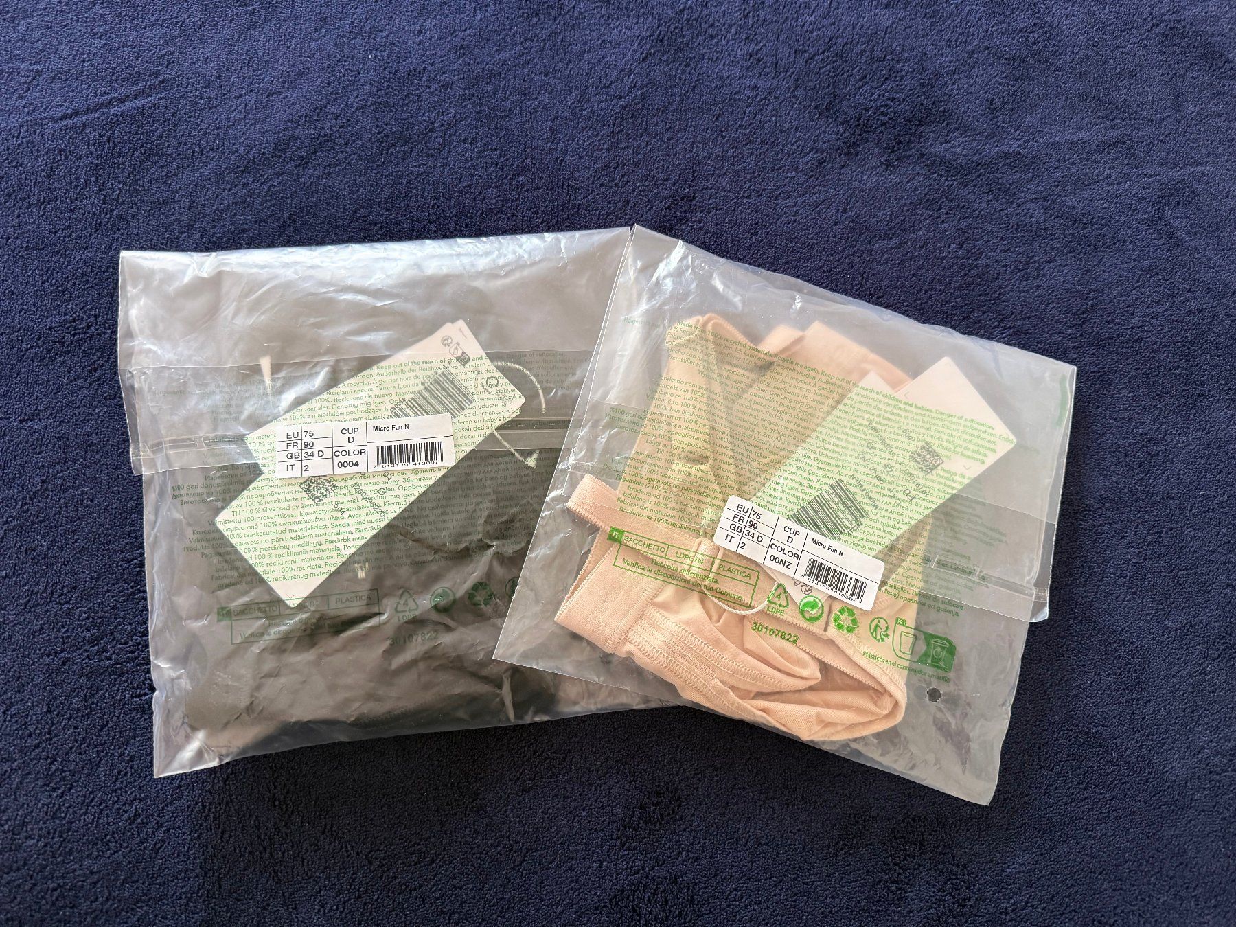 Triumph Altra biancheria intima: 2x Triumph Micro Fun Non-Wired Bra - 75D – Nuovo e nell'imballaggio originale da Saviese venduto da Claumit 3