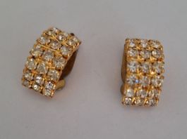 Strass Steine Creolen