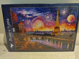 1000er Puzzle, Bluebird, Silvester in Paris