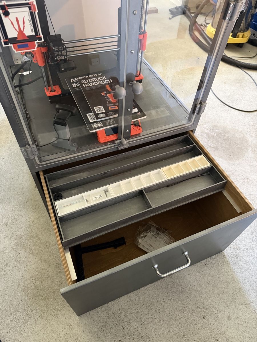 Prusa Stampanti 3D: Prusa i3 MK3S+ 3D-Drucker mit Raspberry Pi, Webcam & Gehäuse – Usato da Bauma venduto da RyMa 3