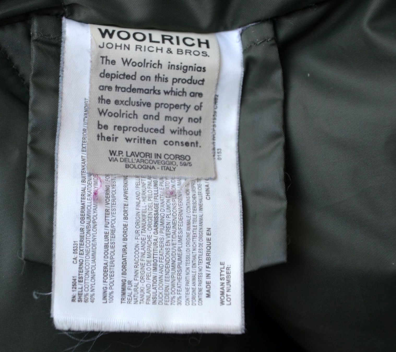 Woolrich Jacken: Woolrich Winterjacke / veste d'hiver L – Gebraucht aus Collonges von arashee 8