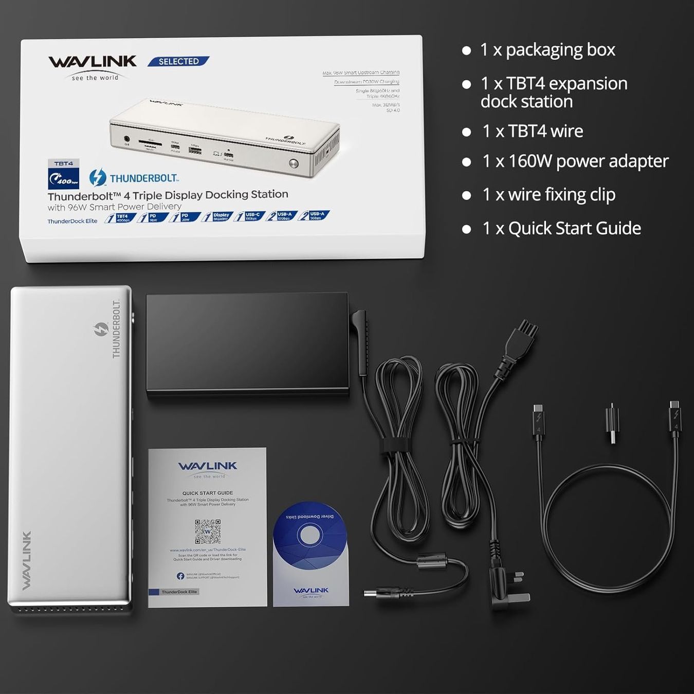 Docking station: Thunderbolt 4 Dock 13-in-1 96W 8K HDMI – Nuovo e nell'imballaggio originale da Suhr venduto da SchnapperCH 8
