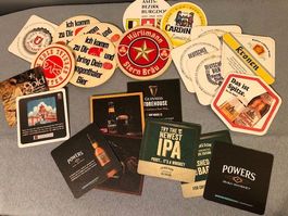 ❗10% !! Bierdeckel Sammlung, viele verschiedene Marken, Top!