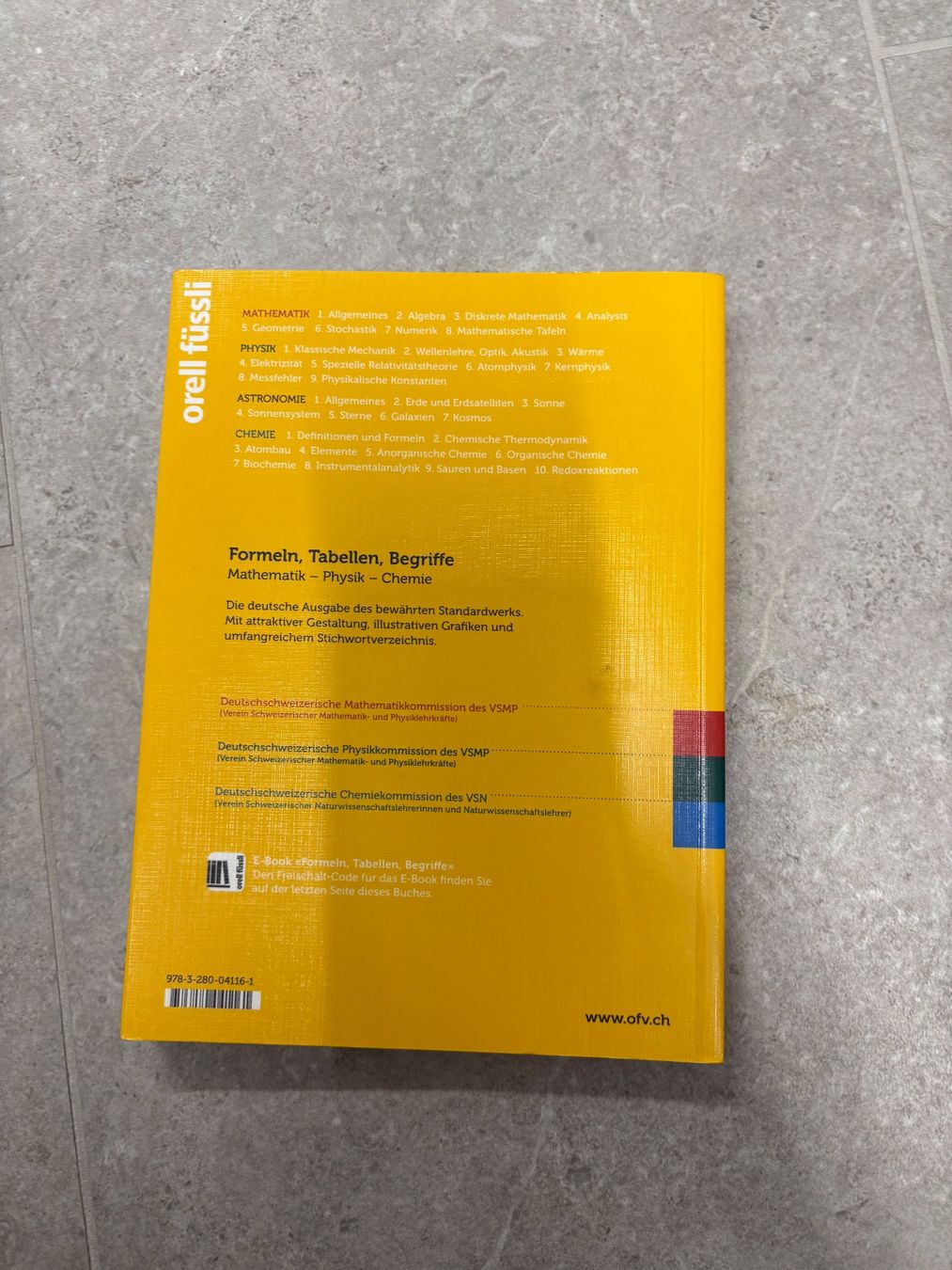 Libri: Formeln Tabellen Begriffe Mathematik – Nuovo (secondo la descrizione) da Schönenberg ZH venduto da JaluTa 1
