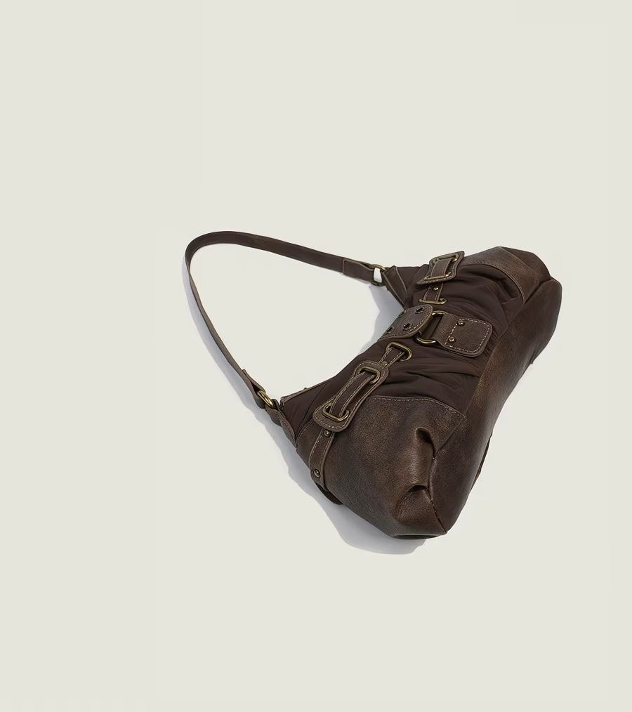 Borse da donna: Vintage Y2K Chic Brown Hobo Bag – Nuovo (secondo la descrizione) da Zürich venduto da rob_n7vd 3