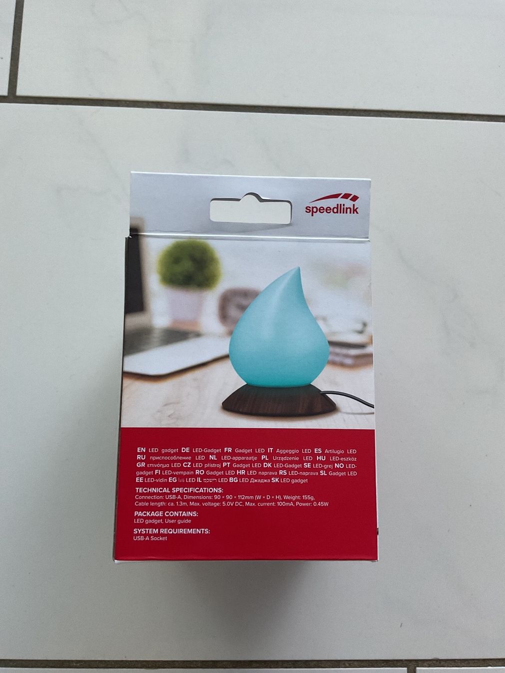 Lampen: DROP - USB LED Lampe – Neu und originalverpackt aus Biel-Benken BL von Cold334 1