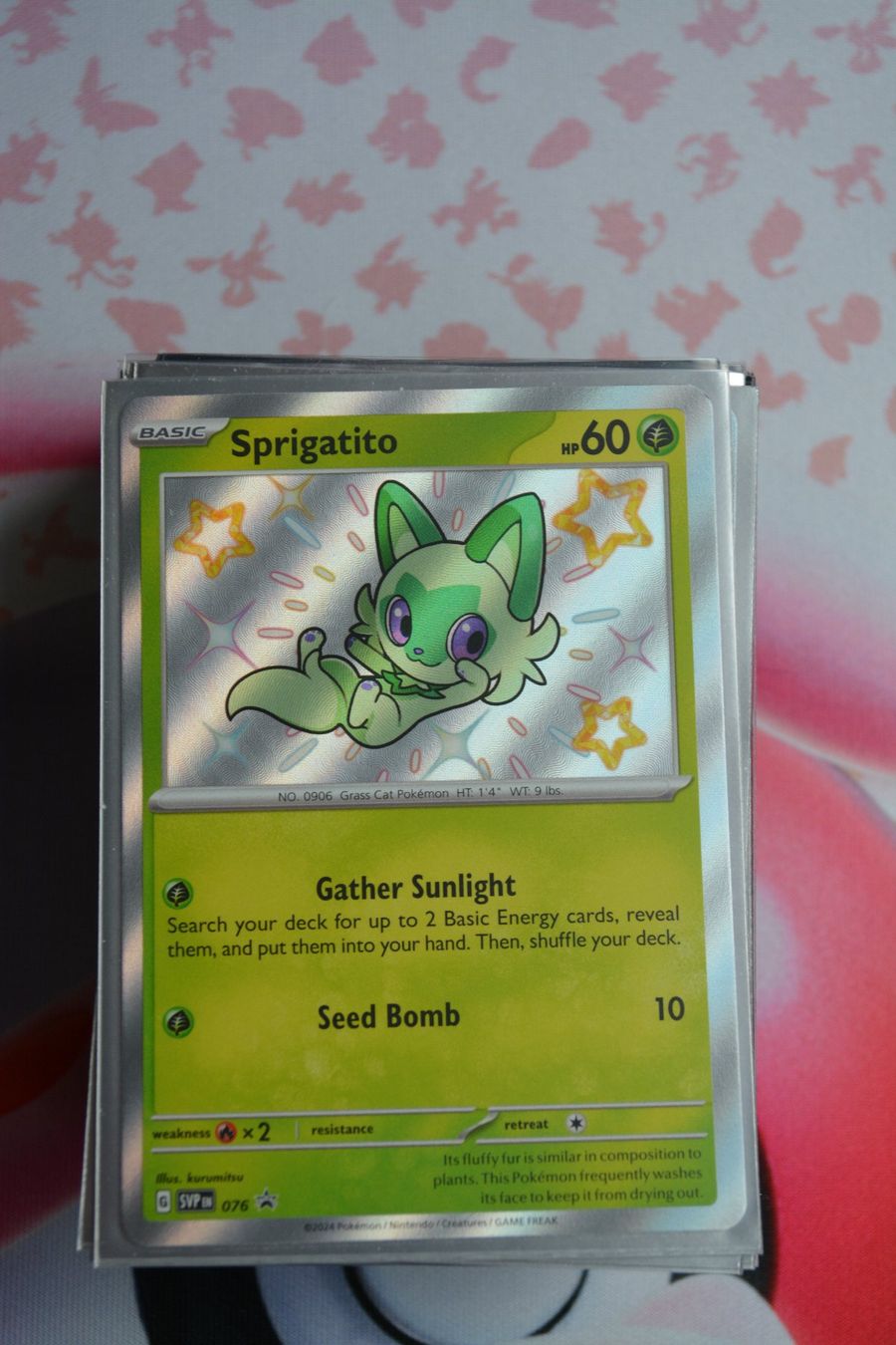 Pokémon Carte collezionabili: Sprigatito Shiny – Usato da Altstätten SG venduto da GGsGameshop